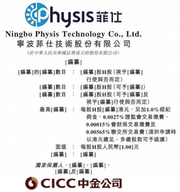 新股消息 | 菲仕技术二次递表港交所 为中国工业控制领域第三大专用电驱动解决方案供应商