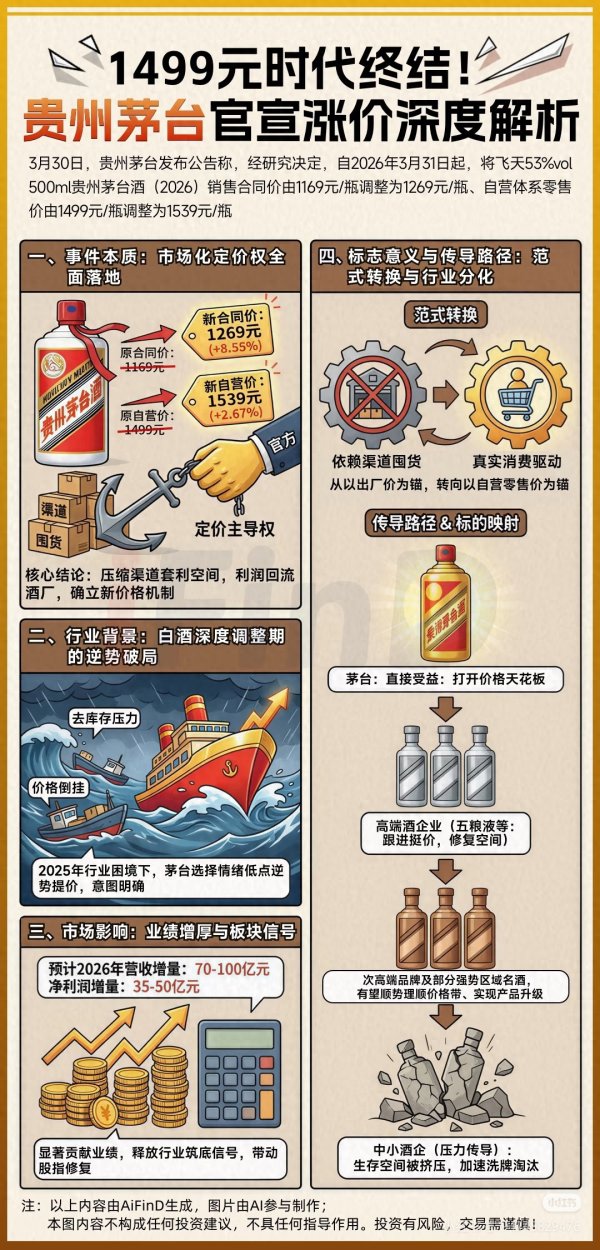 茅台突然涨价! 段永平一句话点透: 这哪是市场, 这是人家说了算!